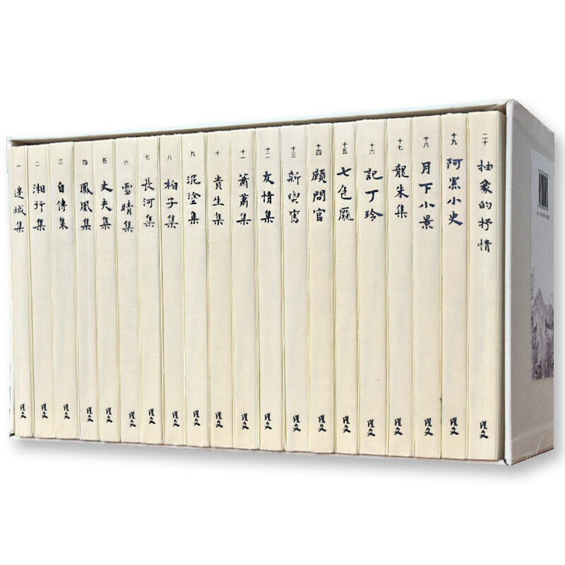 沈從文別集 全套全集20冊 （繁體豎排）