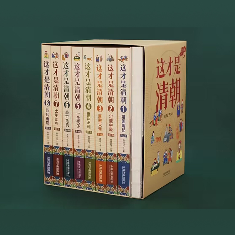 2023新書推薦:這才是清朝系列(全八冊)原價2550,限時優惠價:2200 2023新書推薦:這才是清朝系列(全八冊)原價2550,限時優惠價:2200